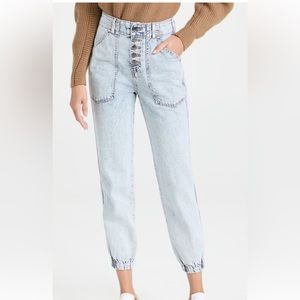 * VERONICA BEARD BOLTON DENIM JOGGERS *